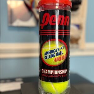 Championship Tennis Balls - Vibrant Yellow